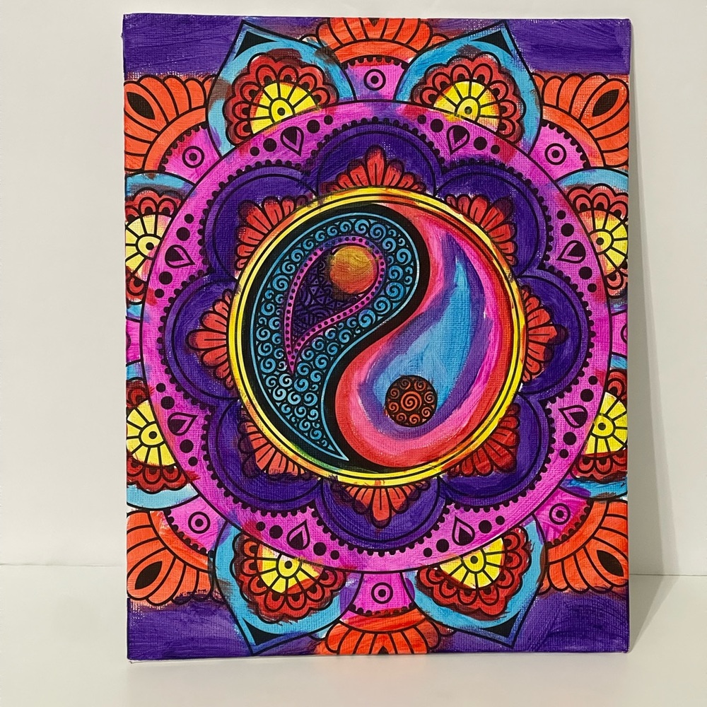 Mini canvas paint